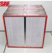 Visoka temperatura naborana HEPA filter
